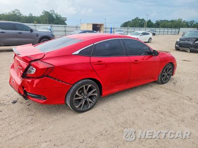 Trzecie zdjęcie samochodu z tyłu: 2020 HONDA CIVIC SPORT VIN:2HGFC2F80LH548348 - miniatura