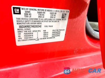 Zdjęcie 13 z 13 samochodu: 2017 CHEVROLET SILVERADO K1500 LT VIN:3GCUKREC7HG282342 - miniatura