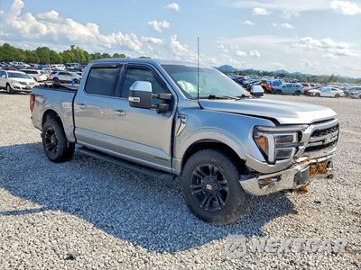 Czwarte zdjęcie samochodu z boku: 2024 FORD F150 LARIAT VIN:1FTFW5LD9RFB04758 - miniatura
