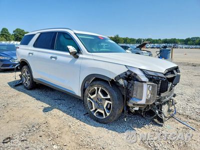 Czwarte zdjęcie samochodu z boku: 2024 HYUNDAI PALISADE SEL PREMIUM VIN:KM8R44GE7RU695891 - miniatura