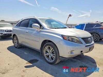 Czwarte zdjęcie samochodu z boku: 2011 LEXUS RX 450H VIN:JTJBC1BA0B2416954 - miniatura