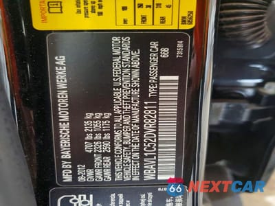 Zdjęcie 12 z 12 samochodu: 2013 BMW X1 XDRIVE28I VIN:WBAVL1C52DVR82811 - miniatura