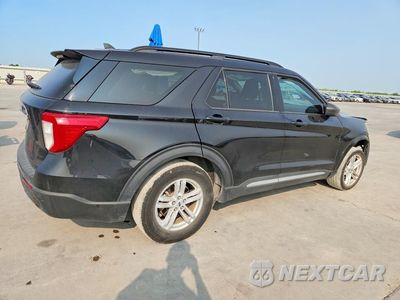 Trzecie zdjęcie samochodu z tyłu: 2024 FORD EXPLORER XLT VIN:1FMSK7DHXRGA36984 - miniatura