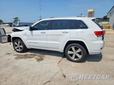 Drugie zdjęcie samochodu z przodu: 2014 JEEP GRAND CHEROKEE OVERLAND VIN:1C4RJECG6EC265716 - miniatura