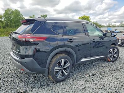 Trzecie zdjęcie samochodu z tyłu: 2021 NISSAN ROGUE SL VIN:5N1AT3CB0MC820573 - miniatura