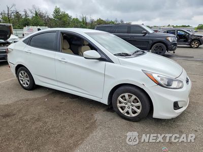 Czwarte zdjęcie samochodu z boku: 2014 HYUNDAI ACCENT GLS VIN:KMHCT4AE9EU739675 - miniatura