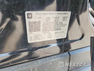 Zdjęcie 12 z 12 samochodu: 2020 CHEVROLET EQUINOX VIN:2GNAXFEV3L6262587 - miniatura