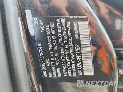 Zdjęcie 12 z 12 samochodu: 2023 PORSCHE MACAN BASE VIN:WP1AA2A54PLB17532 - miniatura