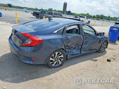 Trzecie zdjęcie samochodu z tyłu: 2017 HONDA CIVIC EX VIN:19XFC2F72HE014468 - miniatura