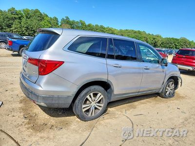 Trzecie zdjęcie samochodu z tyłu: 2017 HONDA PILOT EXL VIN:5FNYF6H88HB050608 - miniatura