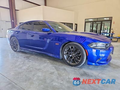 Czwarte zdjęcie samochodu z boku: 2021 DODGE CHARGER SCAT PACK VIN:2C3CDXGJ9MH648743 - miniatura