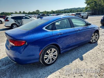 Trzecie zdjęcie samochodu z tyłu: 2015 CHRYSLER 200 LIMITED VIN:1C3CCCAB8FN755113 - miniatura