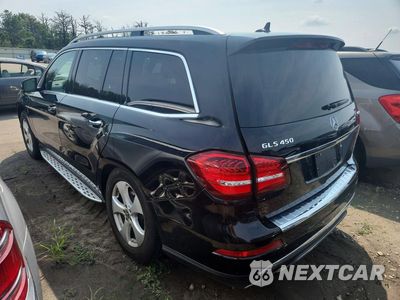 Drugie zdjęcie samochodu z przodu: 2018 MERCEDES-BENZ GLS 450 4MATIC VIN:4JGDF6EEXJB018398 - miniatura