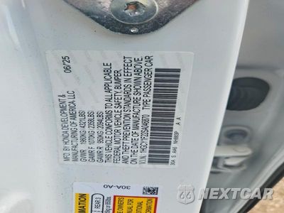 Zdjęcie 12 z 12 samochodu: 2025 HONDA ACCORD LX VIN:1HGCY1F22SA046870 - miniatura