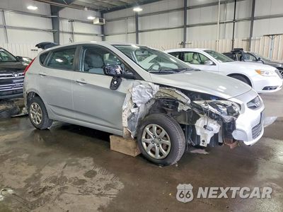Czwarte zdjęcie samochodu z boku: 2013 HYUNDAI ACCENT GS VIN:KMHCT5AE9DU062843 - miniatura