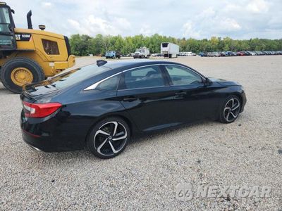 Trzecie zdjęcie samochodu z tyłu: 2019 HONDA ACCORD SPORT VIN:1HGCV2F35KA030573 - miniatura