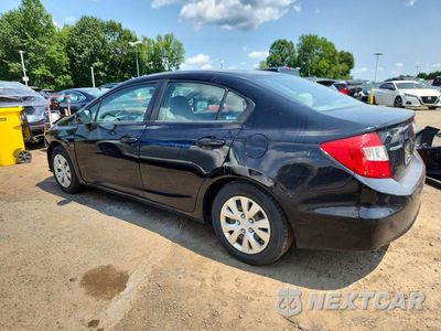 Drugie zdjęcie samochodu z przodu: 2012 HONDA CIVIC LX VIN:2HGFB2F58CH608949 - miniatura