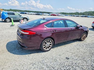 Trzecie zdjęcie samochodu z tyłu: 2017 FORD FUSION SE VIN:3FA6P0H75HR112706 - miniatura