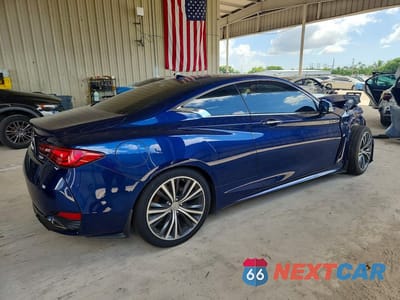 Trzecie zdjęcie samochodu z tyłu: 2018 INFINITI Q60 3.0T LUXE VIN:JN1EV7EK7JM343220 - miniatura