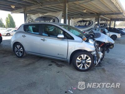 Czwarte zdjęcie samochodu z boku: 2013 NISSAN LEAF S VIN:1N4AZ0CP7DC413921 - miniatura