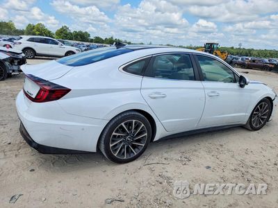 Trzecie zdjęcie samochodu z tyłu: 2020 HYUNDAI SONATA LIMITED VIN:5NPEH4J22LH048130 - miniatura