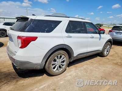 Trzecie zdjęcie samochodu z tyłu: 2021 FORD EXPLORER LIMITED VIN:1FMSK8FH2MGB72652 - miniatura