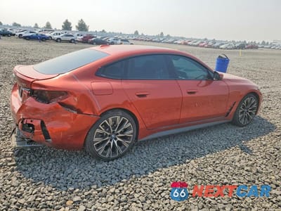 Trzecie zdjęcie samochodu z tyłu: 2023 BMW 430XI GRAN COUPE VIN:WBA73AV00PFN22880 - miniatura