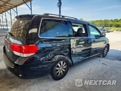 Trzecie zdjęcie samochodu z tyłu: 2010 HONDA ODYSSEY EXL VIN:5FNRL3H75AB054964 - miniatura