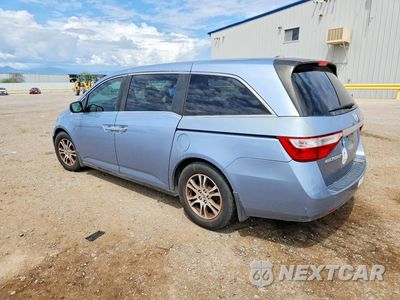 Drugie zdjęcie samochodu z przodu: 2013 HONDA ODYSSEY EXL VIN:5FNRL5H63DB061791 - miniatura