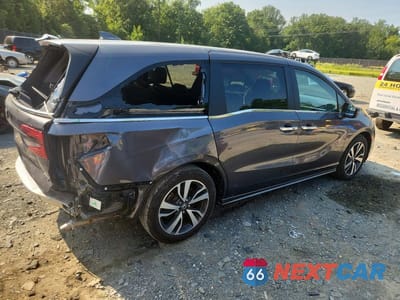 Trzecie zdjęcie samochodu z tyłu: 2024 HONDA ODYSSEY TOURING VIN:5FNRL6H82RB055169 - miniatura