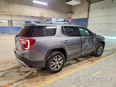 Trzecie zdjęcie samochodu z tyłu: 2021 GMC ACADIA SLE VIN:1GKKNKLS3MZ195102 - miniatura