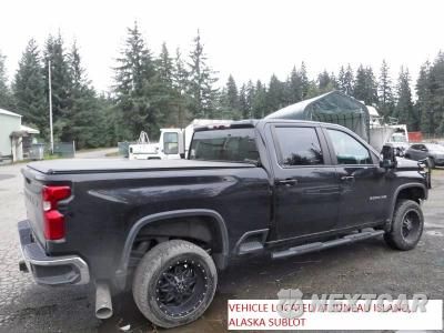 Trzecie zdjęcie samochodu z tyłu: 2021 CHEVROLET SILVERADO K3500 LT VIN:1GC4YTEY3MF247025 - miniatura
