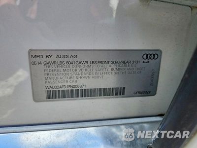 Zdjęcie 12 z 12 samochodu: 2015 AUDI A8 L QUATTRO VIN:WAU32AFD1FN005871 - miniatura