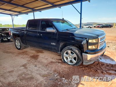 Czwarte zdjęcie samochodu z boku: 2014 CHEVROLET SILVERADO C1500 LT VIN:3GCPCREC4EG484593 - miniatura