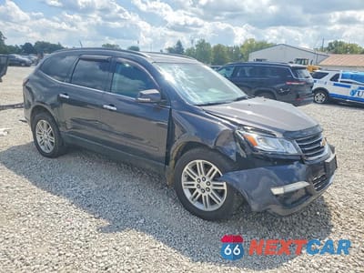 Czwarte zdjęcie samochodu z boku: 2013 CHEVROLET TRAVERSE LT VIN:1GNKRGKD2DJ179835 - miniatura