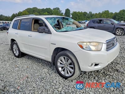 Czwarte zdjęcie samochodu z boku: 2009 TOYOTA HIGHLANDER HYBRID LIMITED VIN:JTEEW44A892030522 - miniatura