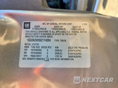 Zdjęcie 12 z 12 samochodu: 2009 CHEVROLET SILVERADO K1500 LT VIN:1GCEK29099Z174284 - miniatura