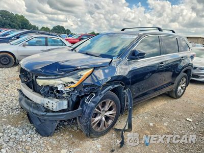 2014 TOYOTA HIGHLANDER XLE 5TDKKRFH5ES031429 - główne zdjęcie licytacji z USA - miniatura