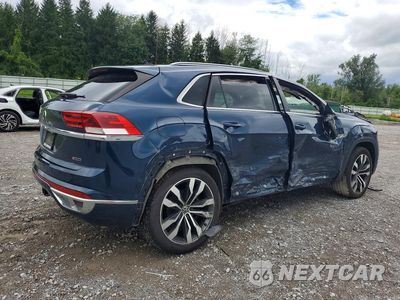 Trzecie zdjęcie samochodu z tyłu: 2020 VOLKSWAGEN ATLAS CROSS SPORT SEL PREMIUM R-LINE VIN:1V2TE2CA4LC230138 - miniatura