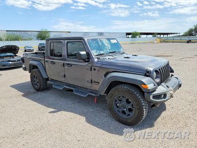 Czwarte zdjęcie samochodu z boku: 2023 JEEP GLADIATOR SPORT VIN:1C6HJTAG4PL548399 - miniatura