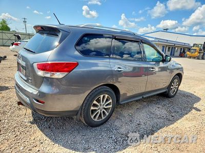 Trzecie zdjęcie samochodu z tyłu: 2015 NISSAN PATHFINDER SV VIN:5N1AR2MMXFC634728 - miniatura