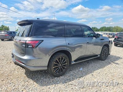 Trzecie zdjęcie samochodu z tyłu: 2025 INFINITI QX80 AUTOGRAPH VIN:JN8AZ3CCXS9600108 - miniatura