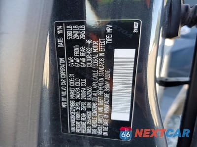 Zdjęcie 14 z 14 samochodu: 2015 VOLVO XC60 T6 PREMIER VIN:YV4902RK2F2701866 - miniatura