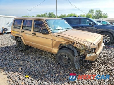 Czwarte zdjęcie samochodu z boku: 2000 JEEP CHEROKEE SPORT VIN:1J4FF48S8YL181875 - miniatura