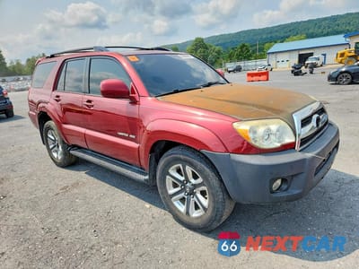 Czwarte zdjęcie samochodu z boku: 2007 TOYOTA 4RUNNER LIMITED VIN:JTEBU17R178104348 - miniatura