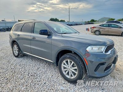 Czwarte zdjęcie samochodu z boku: 2023 DODGE DURANGO SXT VIN:1C4RDHAG5PC576892 - miniatura