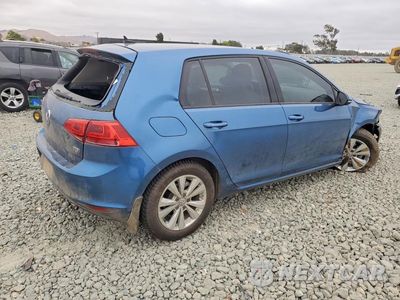 Trzecie zdjęcie samochodu z tyłu: 2015 VOLKSWAGEN GOLF TDI VIN:3VW2A7AUXFM099851 - miniatura