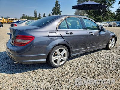 Trzecie zdjęcie samochodu z tyłu: 2010 MERCEDES-BENZ C 300 VIN:WDDGF5EB0AR104608 - miniatura