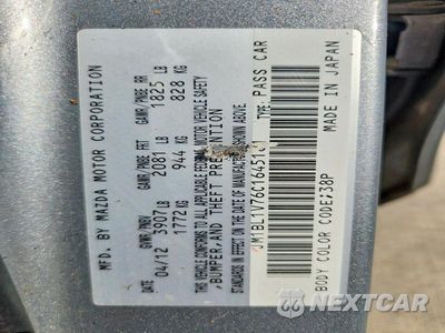 Zdjęcie 12 z 12 samochodu: 2012 MAZDA 3 I VIN:JM1BL1V76C1645181 - miniatura