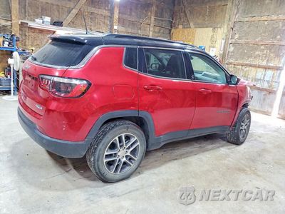 Trzecie zdjęcie samochodu z tyłu: 2020 JEEP COMPASS LATITUDE VIN:3C4NJDBB5LT254920 - miniatura